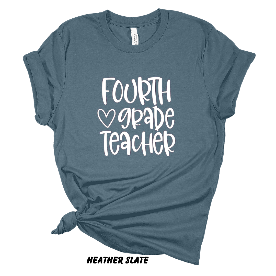 Fourth Grade Heart Teacher