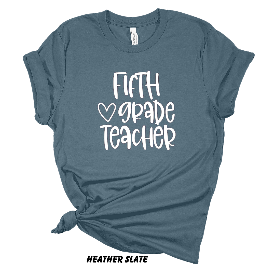 Fifth Grade Heart Teacher