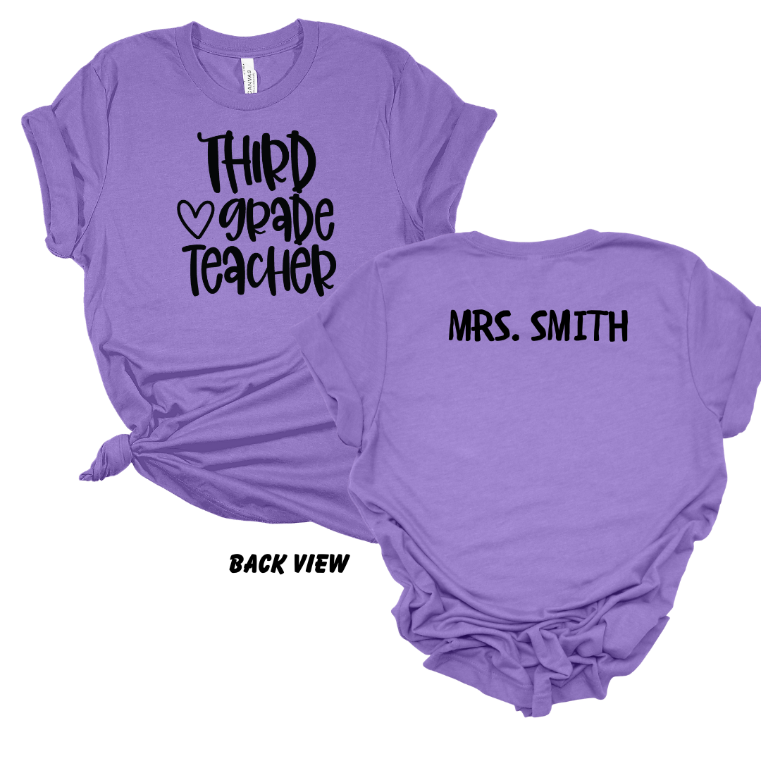 Third Grade Heart Teacher