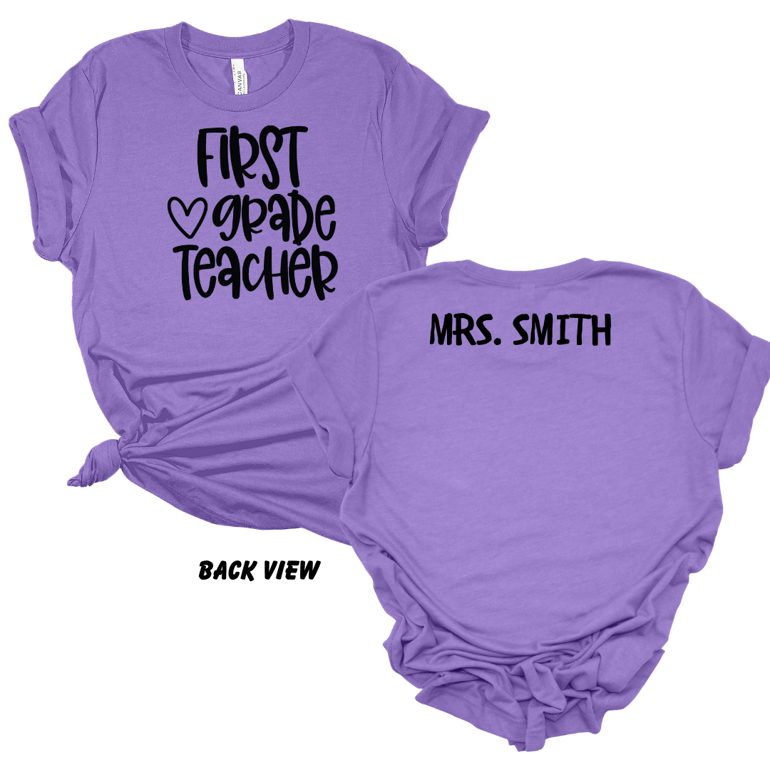 First Grade Heart Teacher