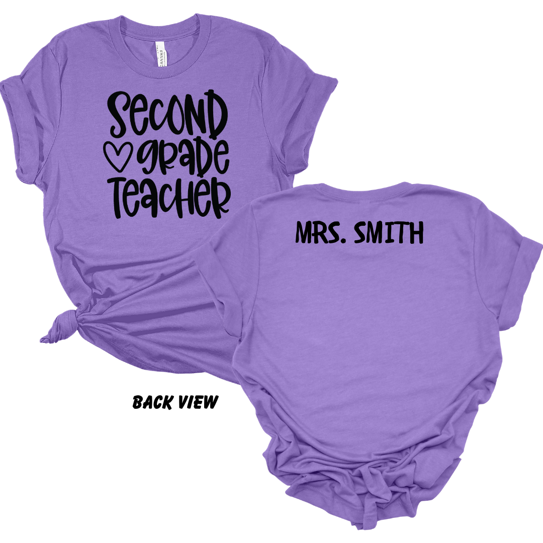 Second Grade Heart Teacher