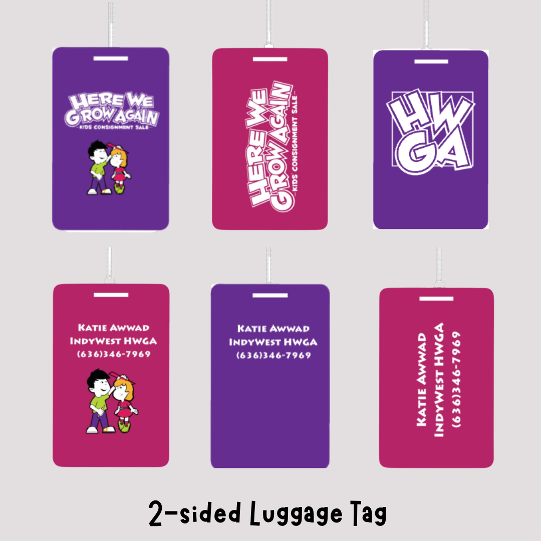HWGA Luggage Tags