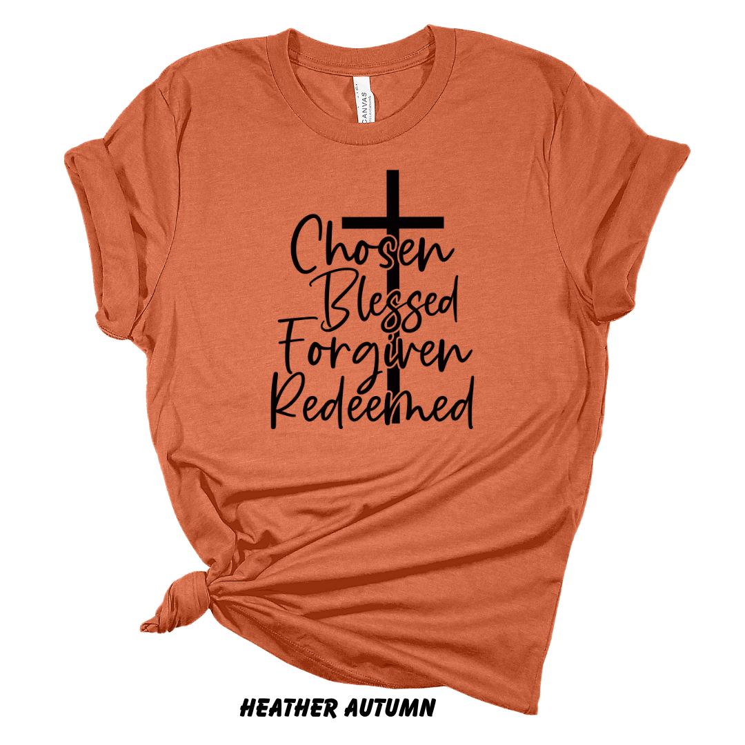 Chosen, Blessed, Forgiven, Redeemed