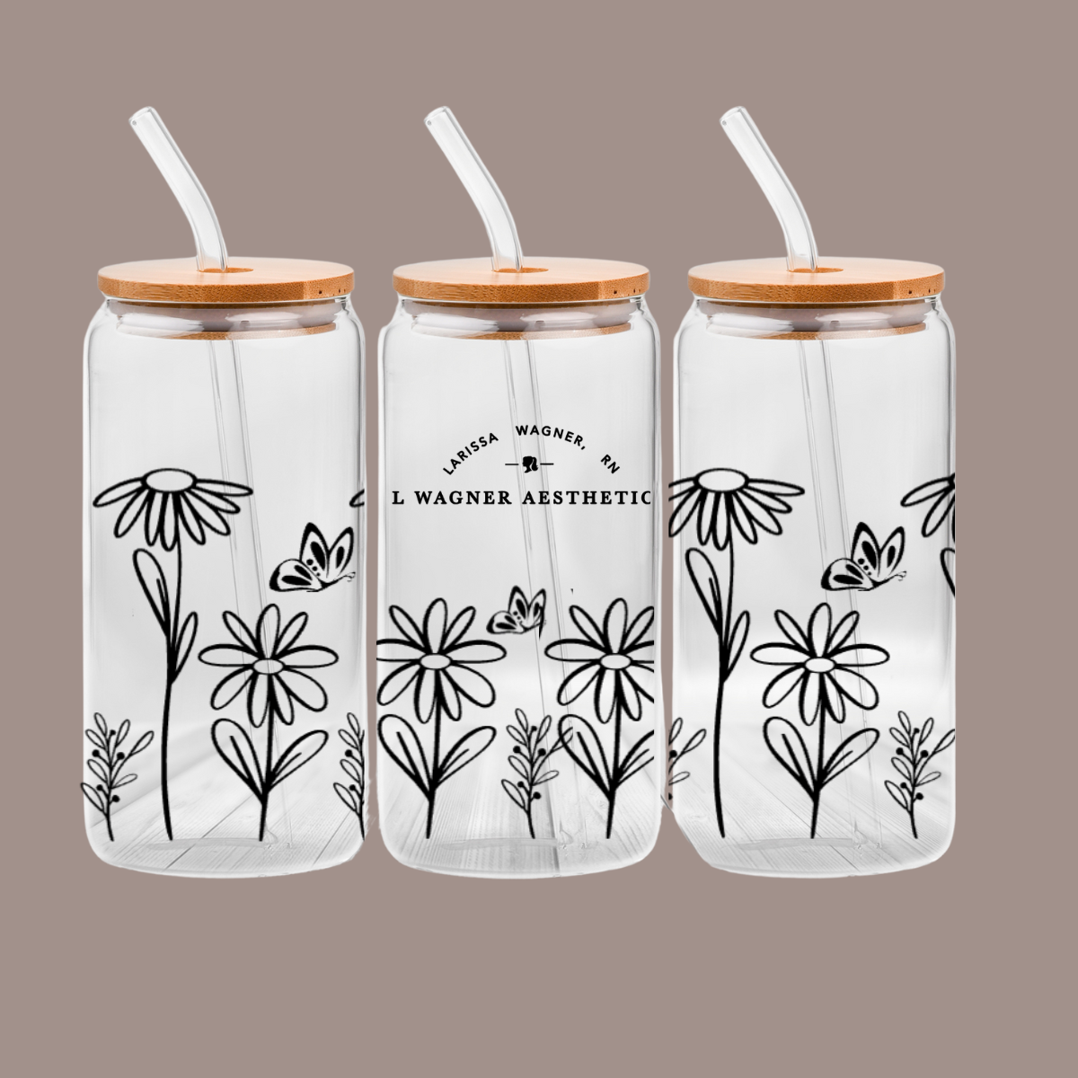Custom Glass Tumbler