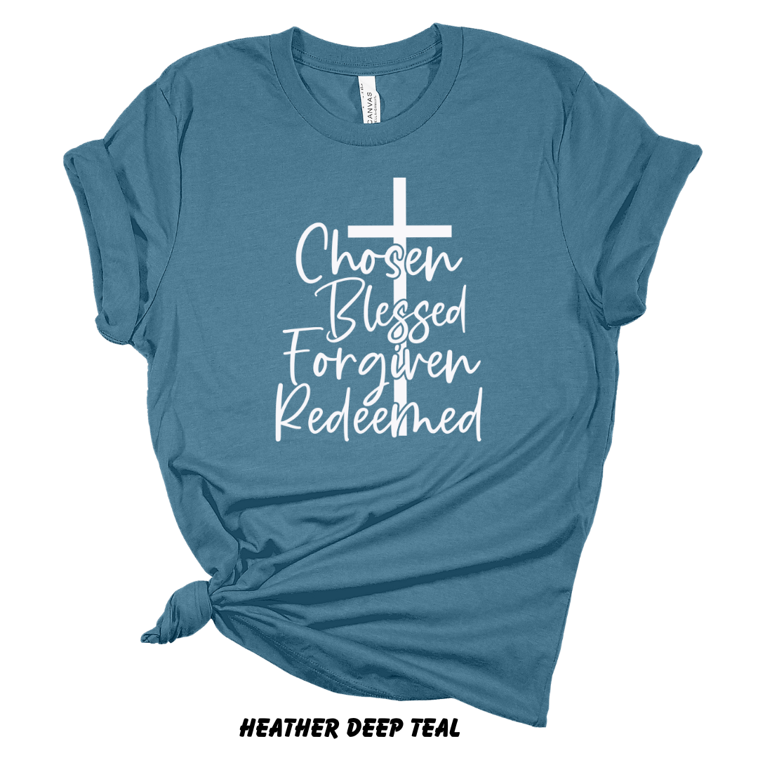 Chosen, Blessed, Forgiven, Redeemed