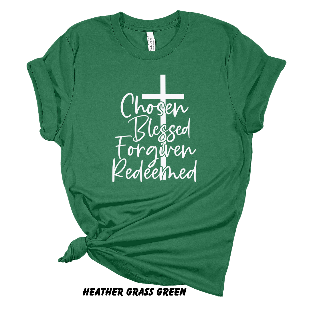 Chosen, Blessed, Forgiven, Redeemed