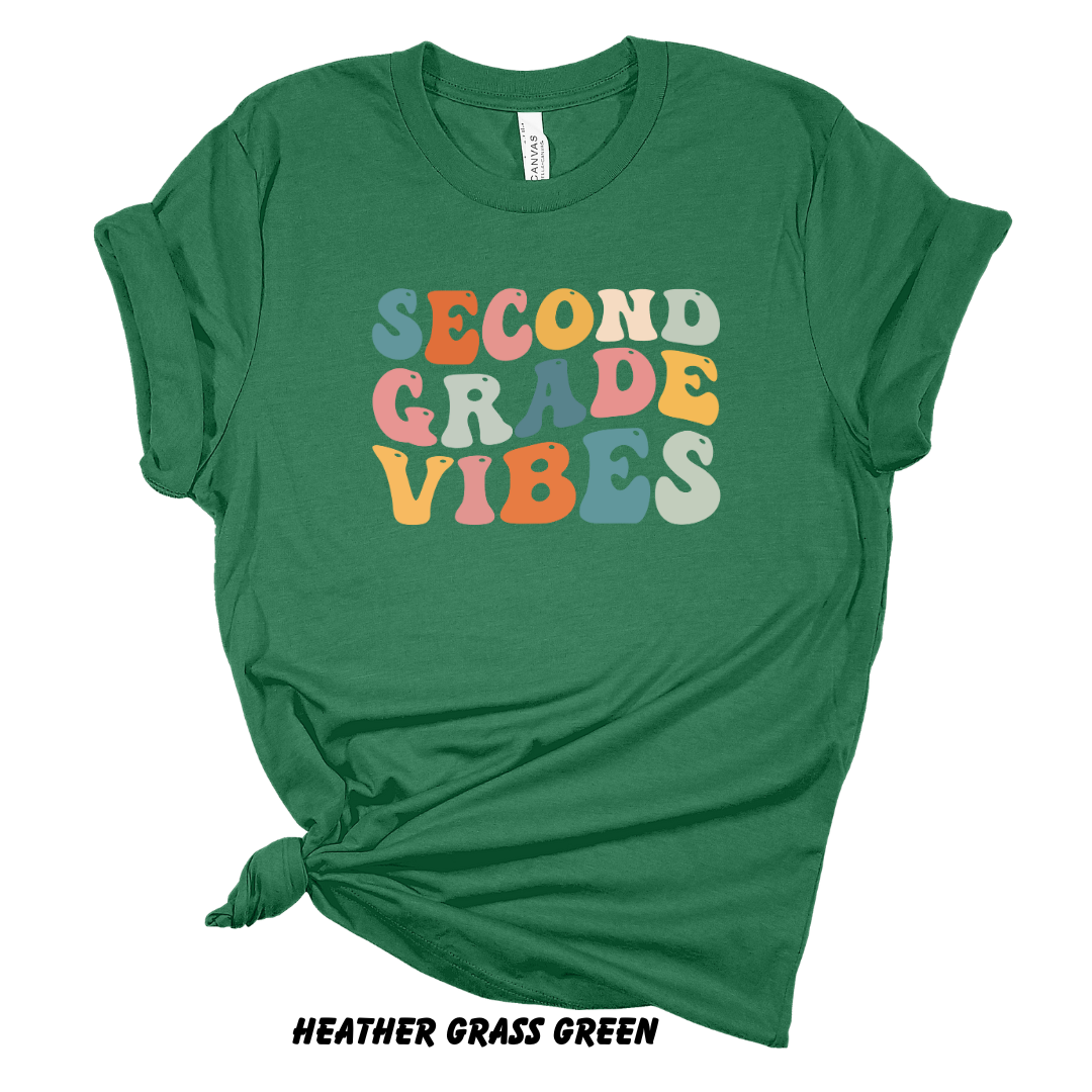 Second Grade Vibes Tee