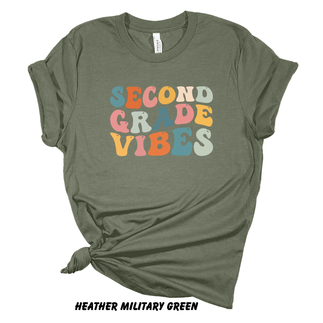 Second Grade Vibes Tee