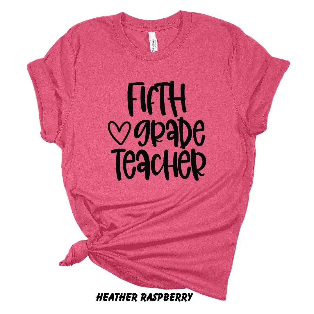 Fifth Grade Heart Teacher