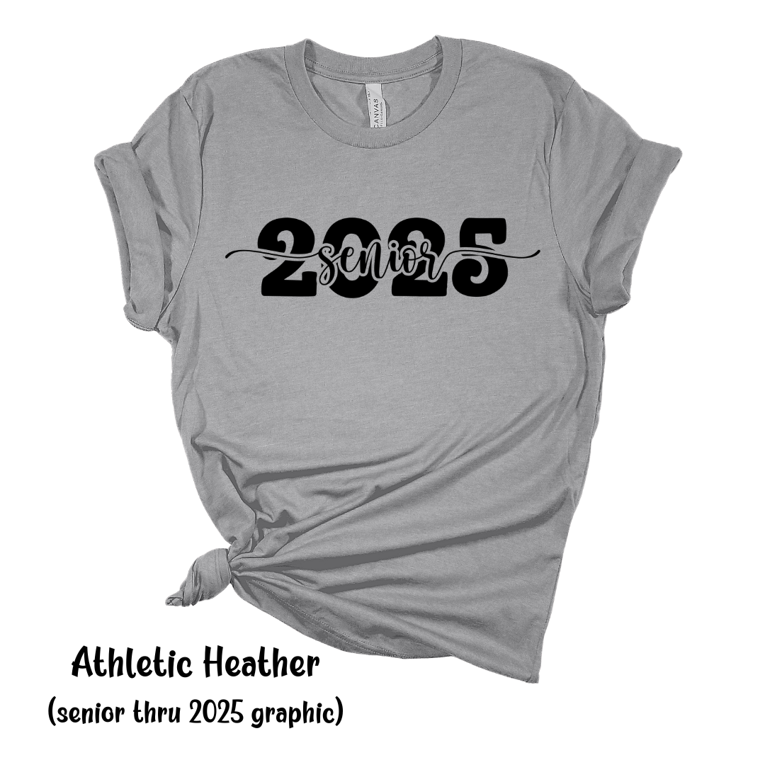 Senior Short Sleeve Tees-Unisex