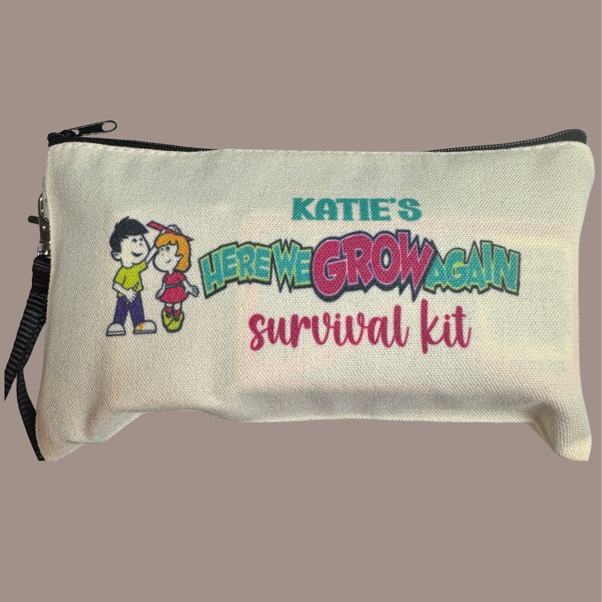 Canvas Tote and Makeup Bags