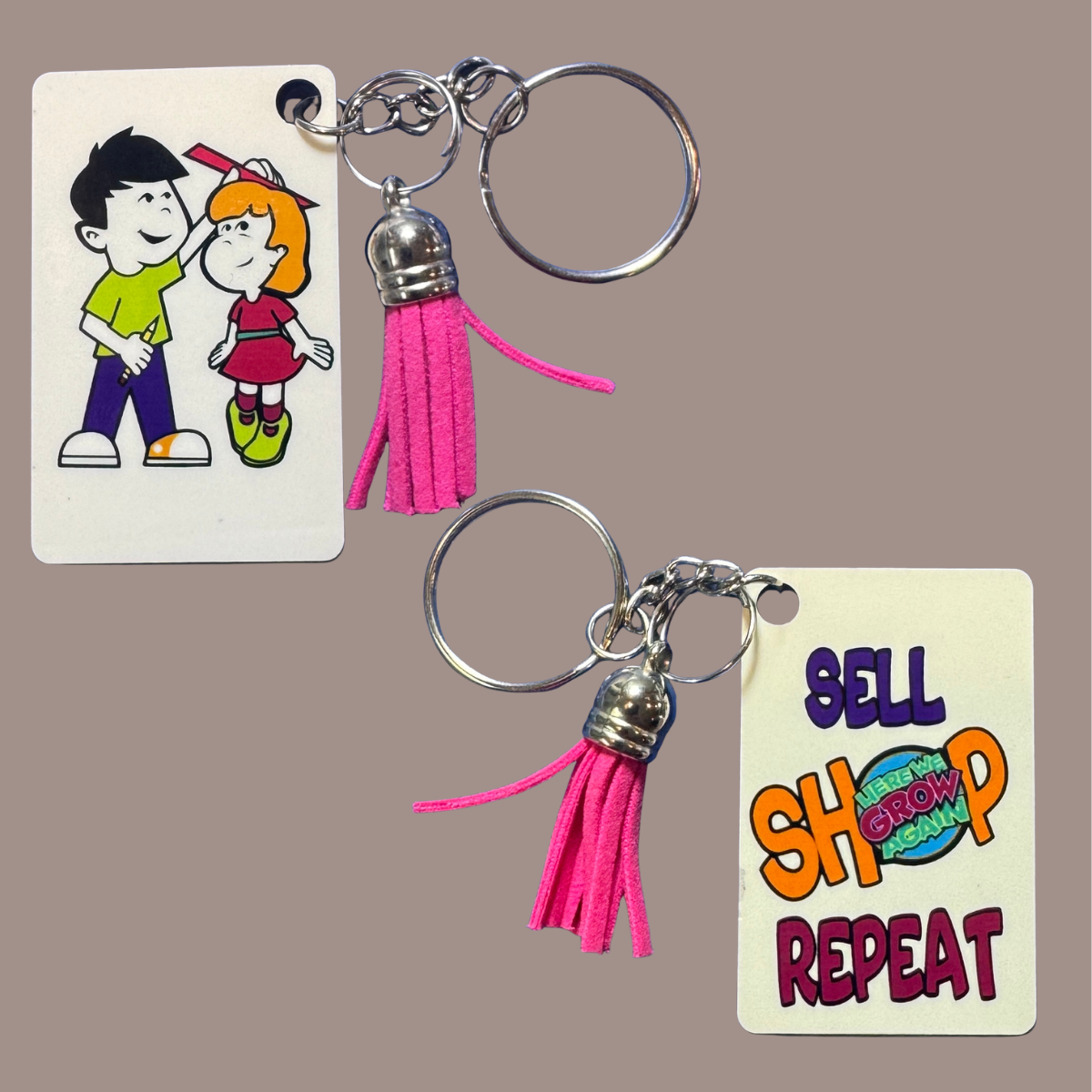 MDF (hard) Keychains