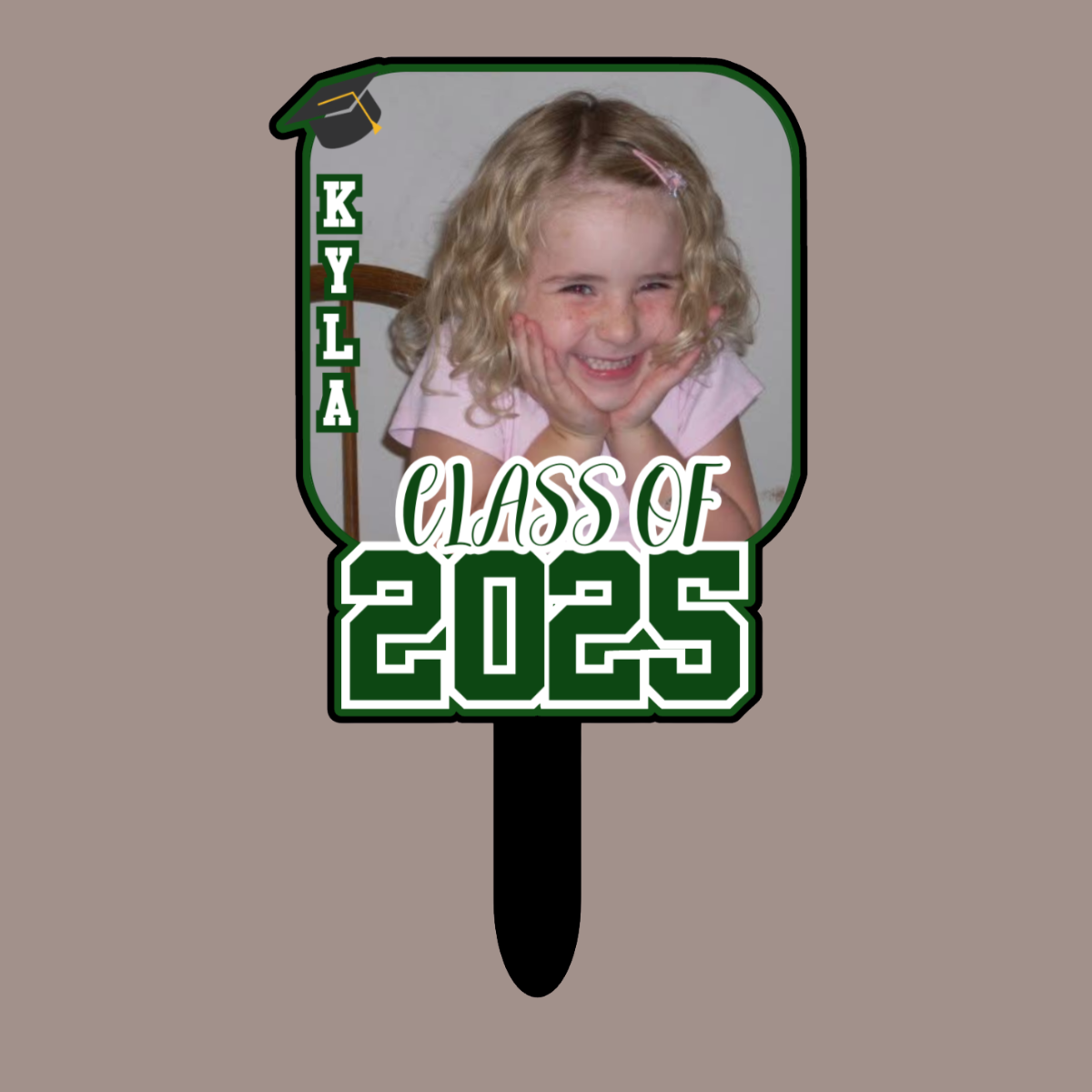 Custom Graduation Photo Fan