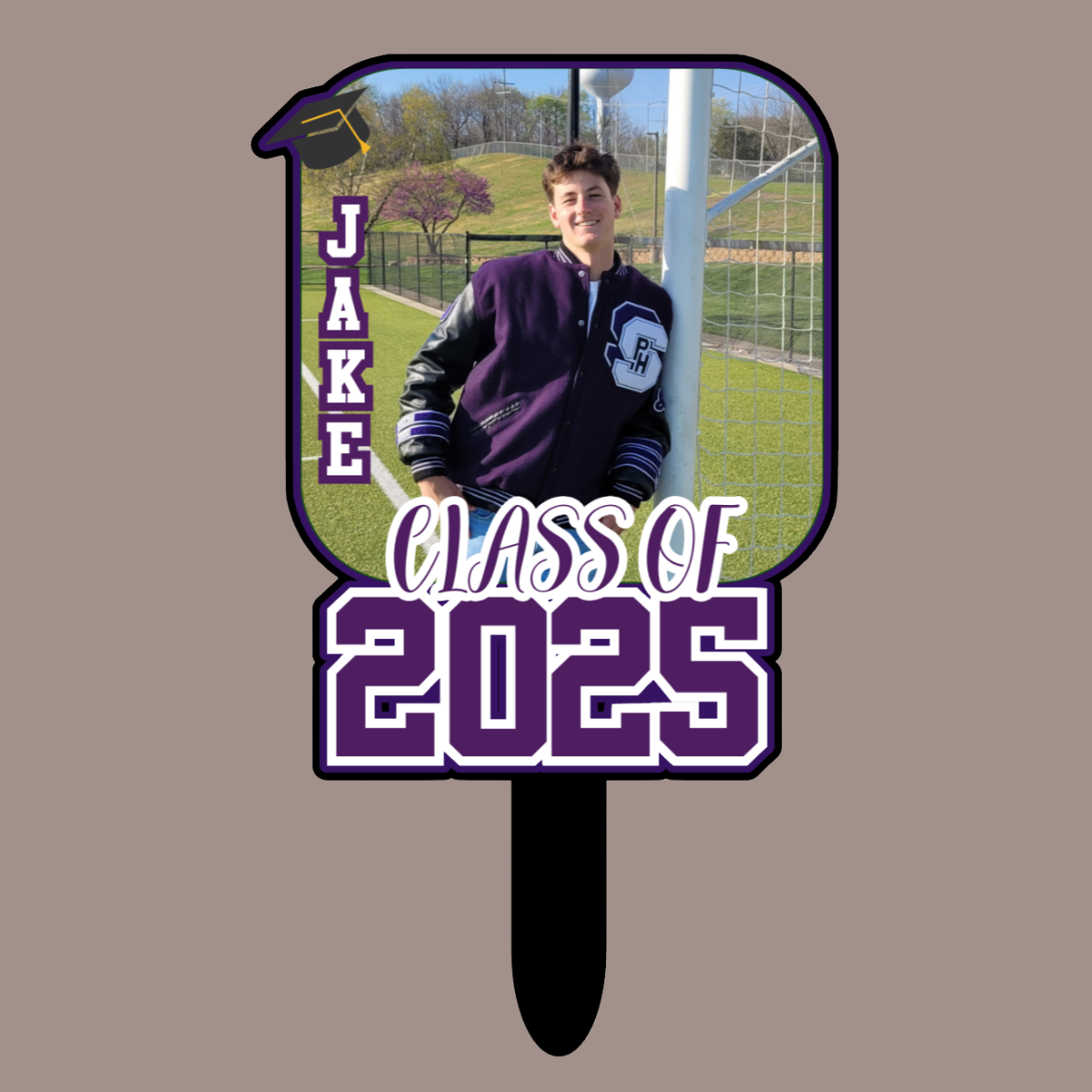 Custom Graduation Photo Fan