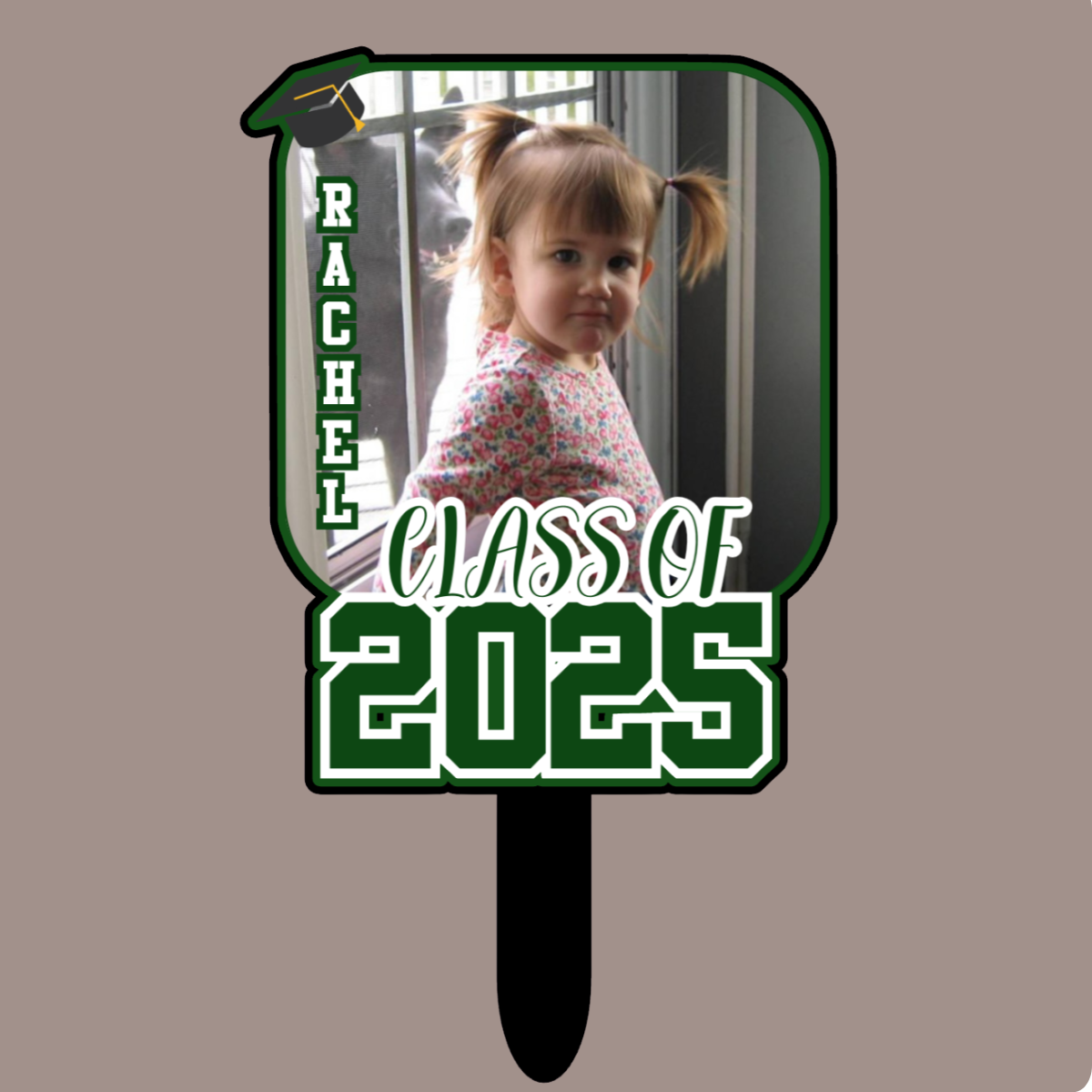 Custom Graduation Photo Fan