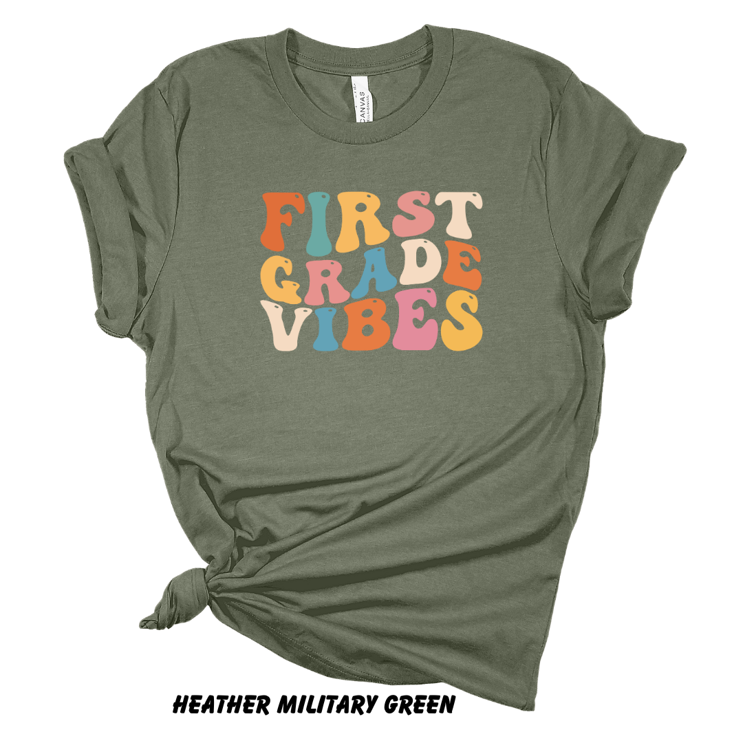 First Grade Vibes Tee