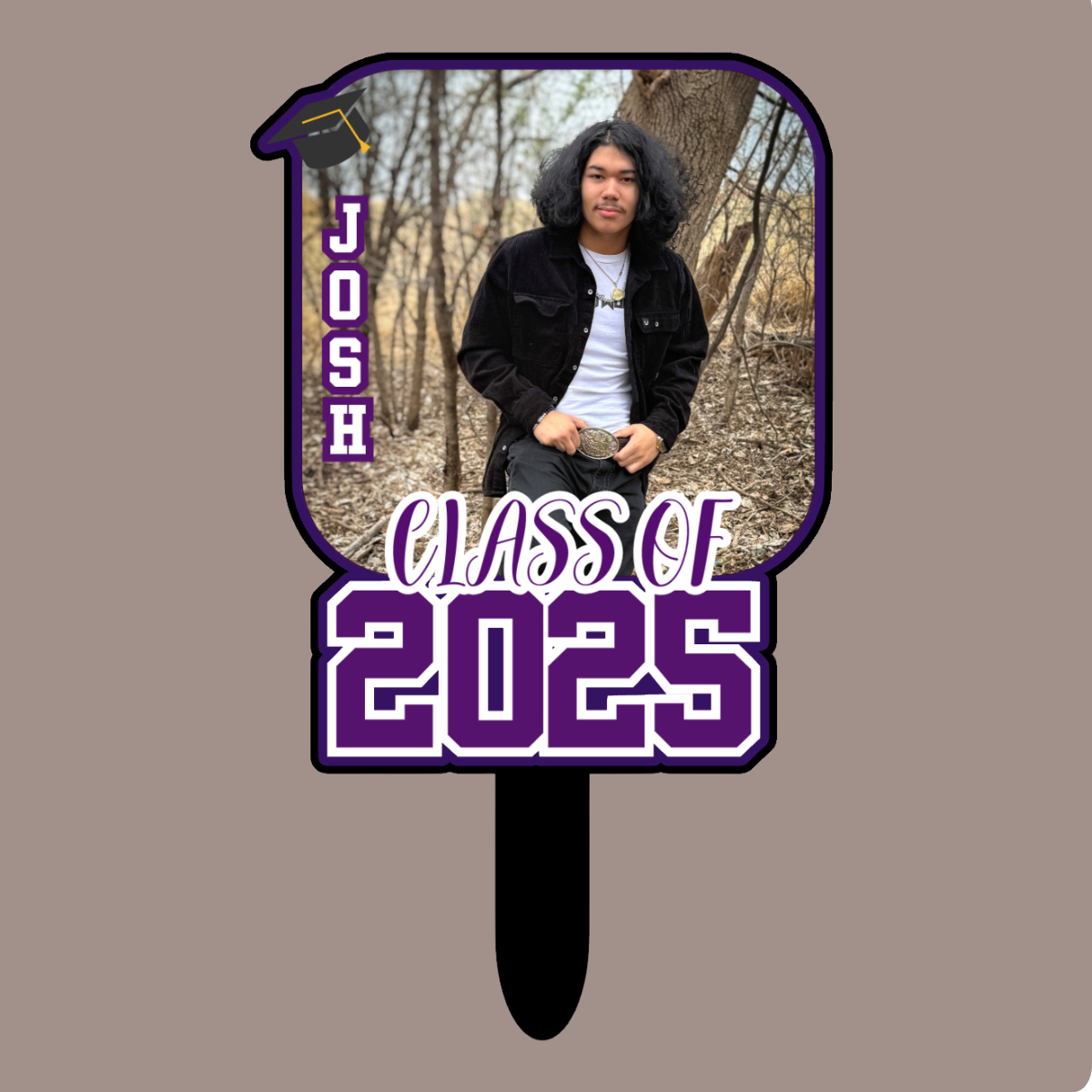 Custom Graduation Photo Fan